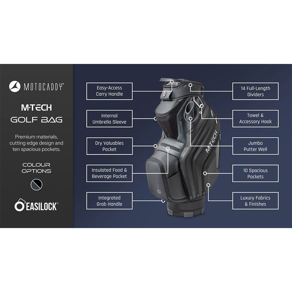Motocaddy m tech bag shop